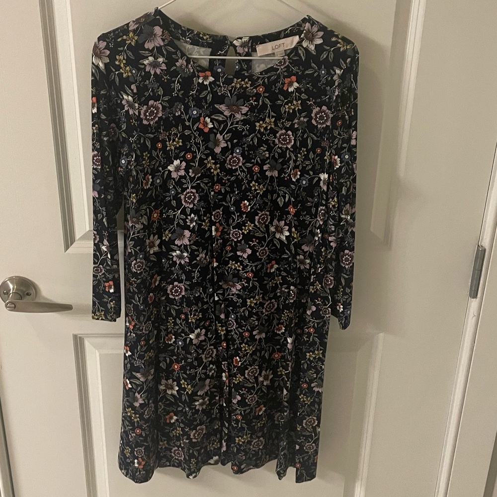 NWT LOFT 3/4 Sleeve Dress